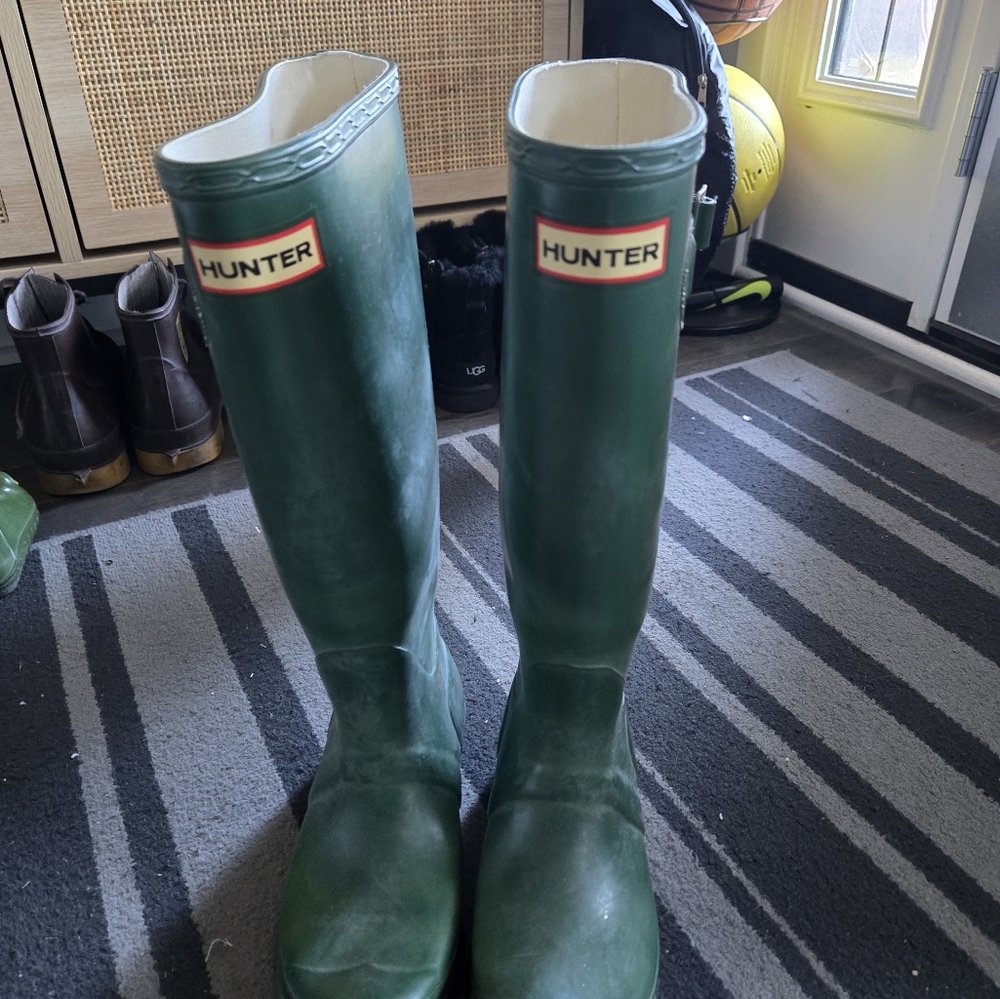 Hunter rain boots